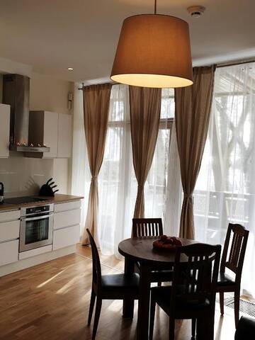 Фото номера Апартаменты с террасой Апартаменты Schwarzort apartment г. Юодкранте 57
