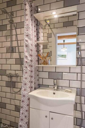 Фото номера Апартаменты с террасой Апартаменты Cozy one room apartment with yard г. Юодкранте 8