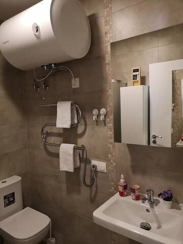 Фото номера Номер-студио с балконом Апартаменты Rise and Shine apartment г. Юодкранте 12