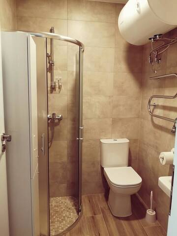 Фото номера Номер-студио с балконом Апартаменты Rise and Shine apartment г. Юодкранте 13