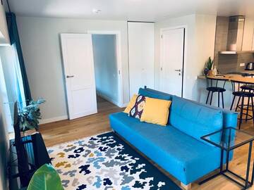 Фото номера Апартаменты с террасой Апартаменты Apartamentai Pušų terasa г. Юодкранте 42