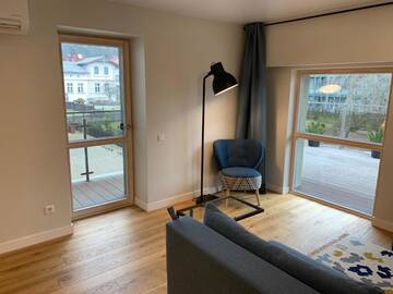 Фото номера Апартаменты с террасой Апартаменты Apartamentai Pušų terasa г. Юодкранте 24