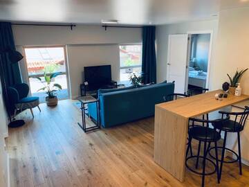 Фото номера Апартаменты с террасой Апартаменты Apartamentai Pušų terasa г. Юодкранте 39