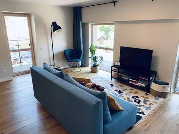 Фото номера Апартаменты с террасой Апартаменты Apartamentai Pušų terasa г. Юодкранте 10