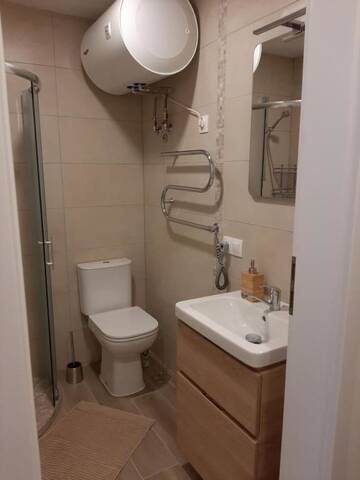Фото номера Двухместный номер с 1 кроватью и балконом Гостевой дом Kalno namai - apartamentas Juodkrantėje г. Юодкранте 9