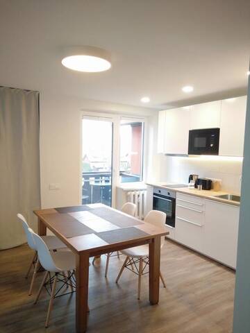 Фото номера Апартаменты с 1 спальней Апартаменты Juodkrante &amp; Neringa apartment г. Юодкранте 12
