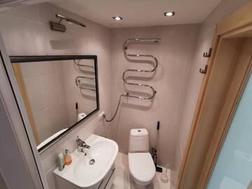 Фото номера Апартаменты с террасой Апарт-отели Pušynas Apartments г. Юодкранте 9