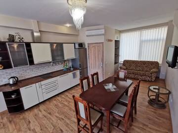 Фото номера Апартаменты с террасой Апарт-отели Pušynas Apartments г. Юодкранте 6